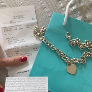 Tiffany’s heart necklace